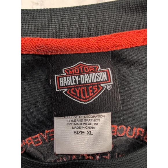 Harley-Davidson Bruce Rossmeyer Long Sleeve Tee XL Black Daytona Beach FL - Picture 2 of 5